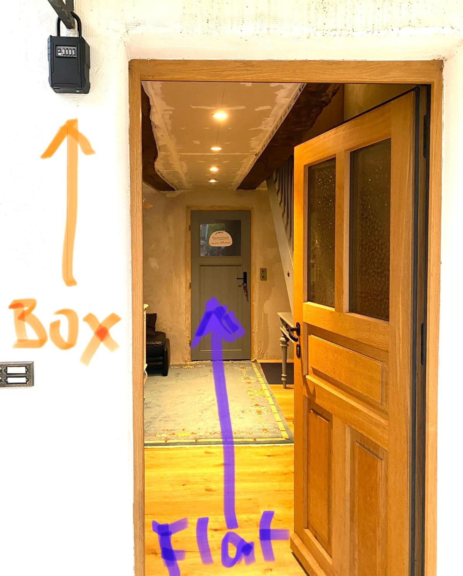 Ganze Wohnung - Erdgeschoss - Sehr Ruhig - Hundefreundlich - Regendusche - Bodenheizung - Kueche - Easy Check-In Mit Schluesselbox Nehren  Exteriér fotografie